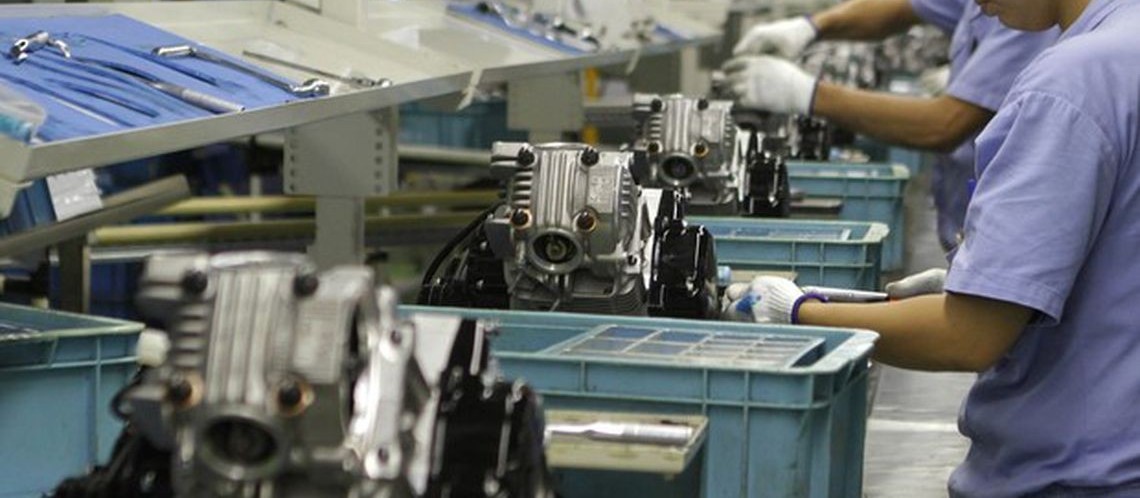Produção industrial brasileira cresce 0,8%