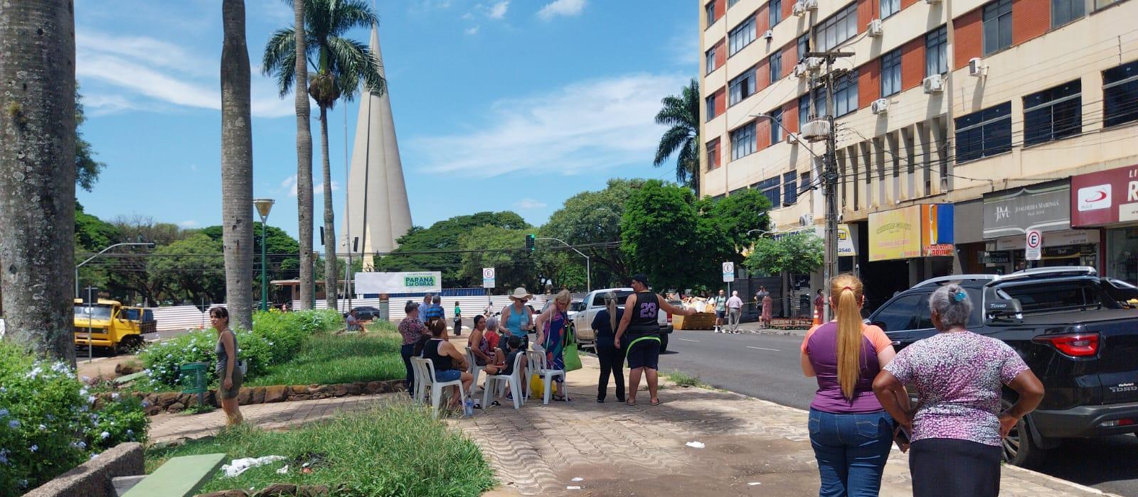 Maria Tereza é interditado por segurança após colapso de pilar em loja do térreo