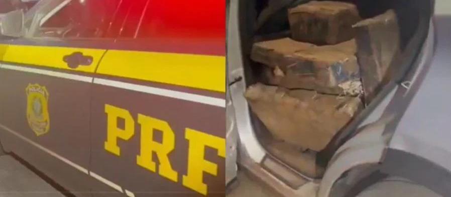 PRF apreende mais de meia tonelada de maconha em Floresta