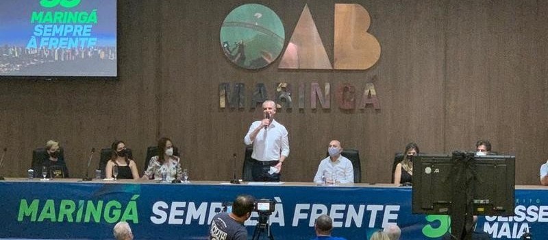 PSD oficializa Ulisses Maia como candidato à reeleição em Maringá