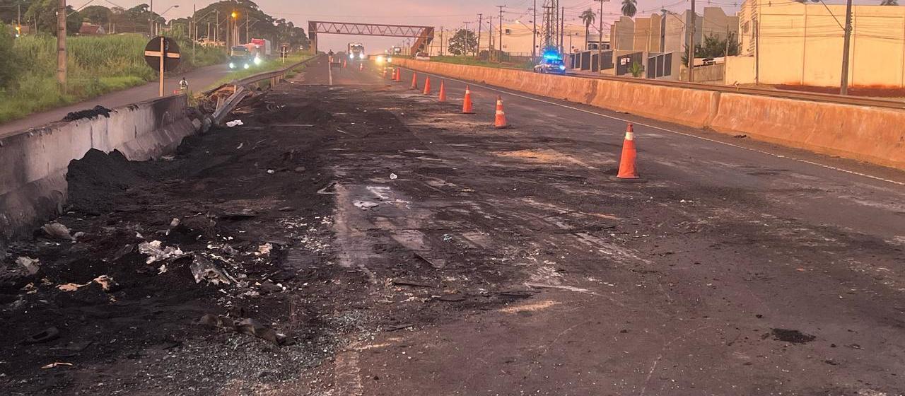 Contorno Norte: uma das pistas é liberada