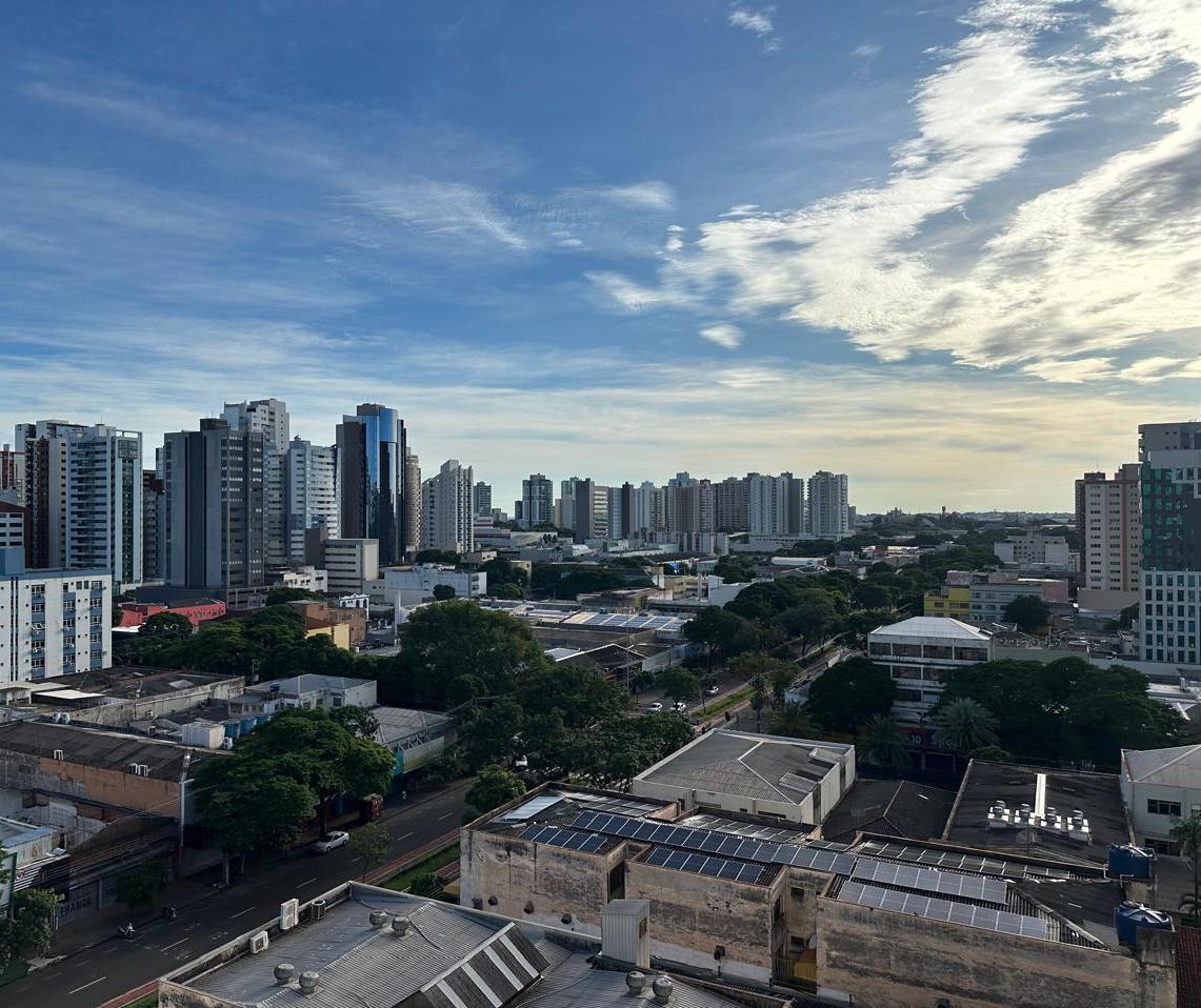 Simepar prevê calor e chuvas ocasionais nesta quarta-feira (12) em Maringá