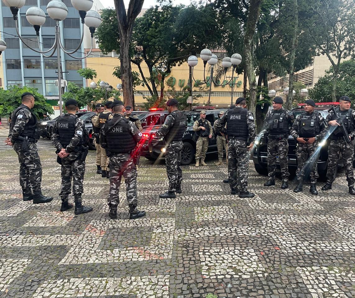 Forças de segurança lançam operação integrada contra violência em Londrina