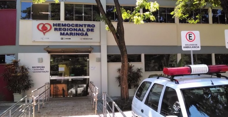 Com pandemia, doações de sangue caem 50% no Hemocentro de Maringá