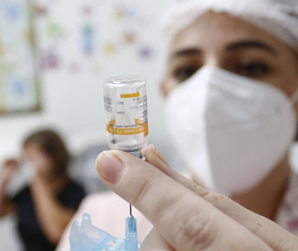Vacinação da 1º dose contra a Covid-19  será retomada nessa segunda-feira (19)