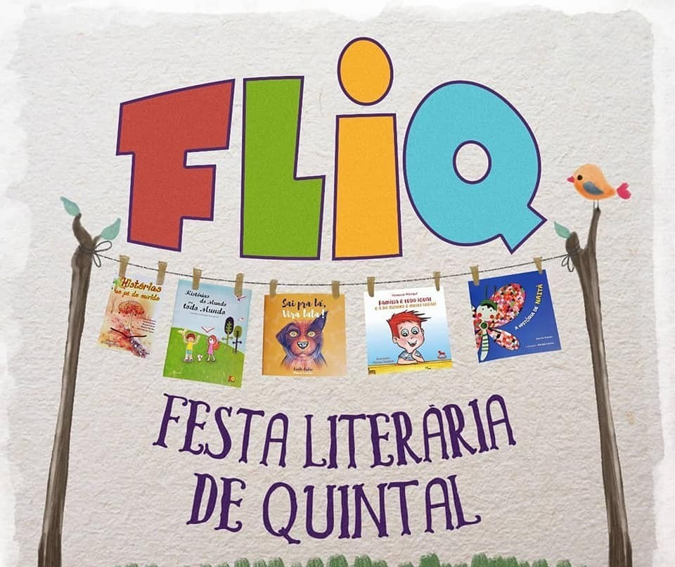 Contação de histórias e lançamentos de livros fazem parte da Fliq