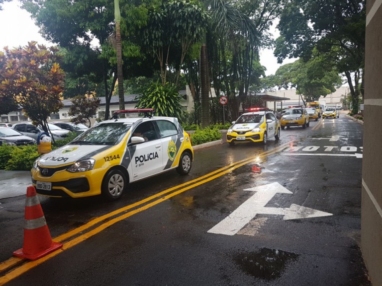 Reforço policial noturno começa em Maringá