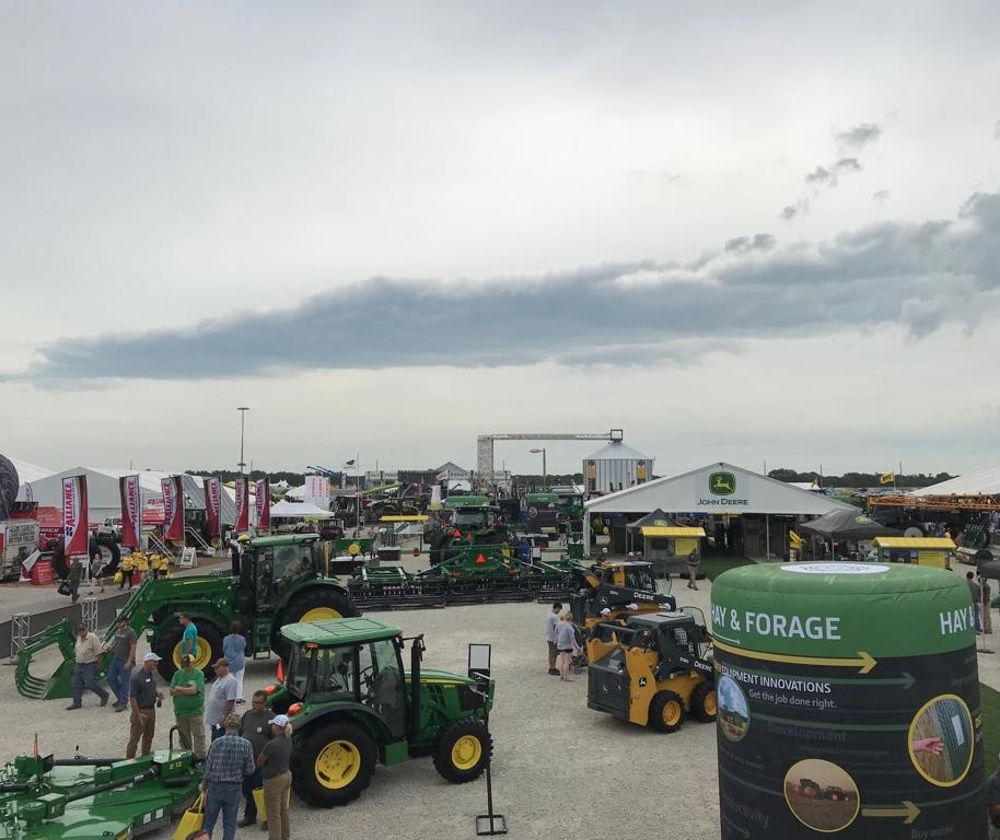 Farm Progress Show recebe mais de 600 expositores de equipamentos e implementos agrícolas por ano