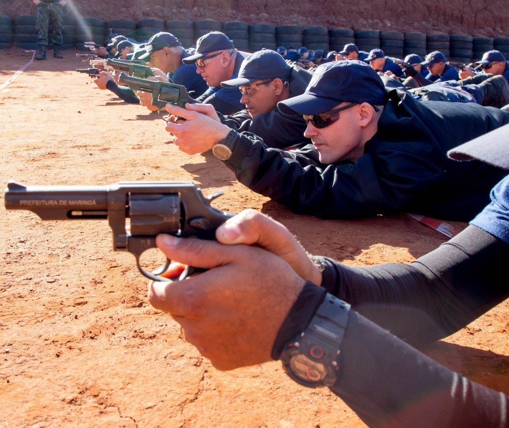 Guarda Municipal de Maringá está treinando mais 29 agentes para usar armas