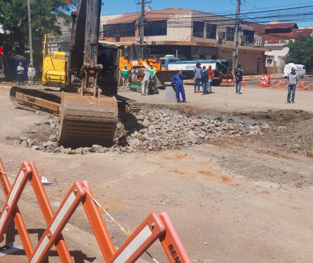Obras na Avenida São Paulo devem terminar antes do previsto