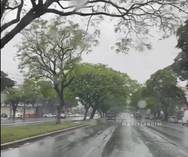 Feriado será marcado pela chuva em Maringá