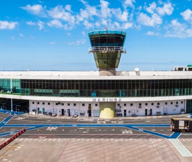 Sala de embarque do aeroporto de Maringá será ampliada com pré-moldados