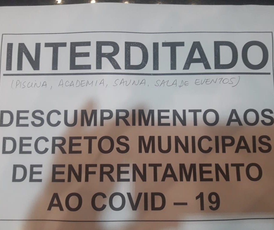 Hotel é interditado e multado em R$ 10 mil por promover festa em Maringá, diz Prefeitura