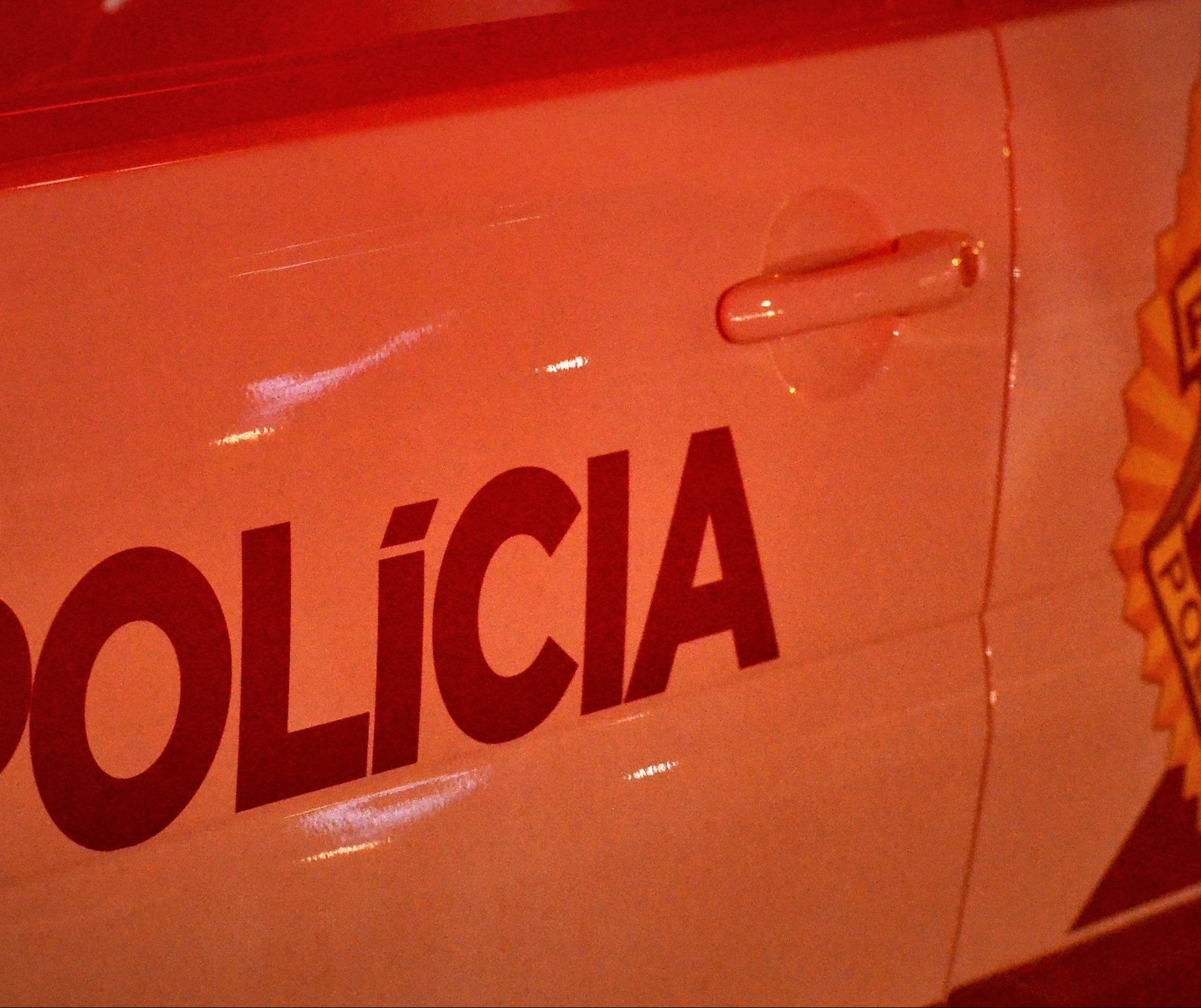 Policial militar fica ferido após viatura atropelar animal