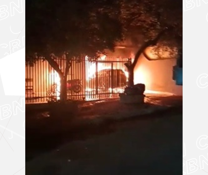 Incêndio destrói residência em Alto Piquiri