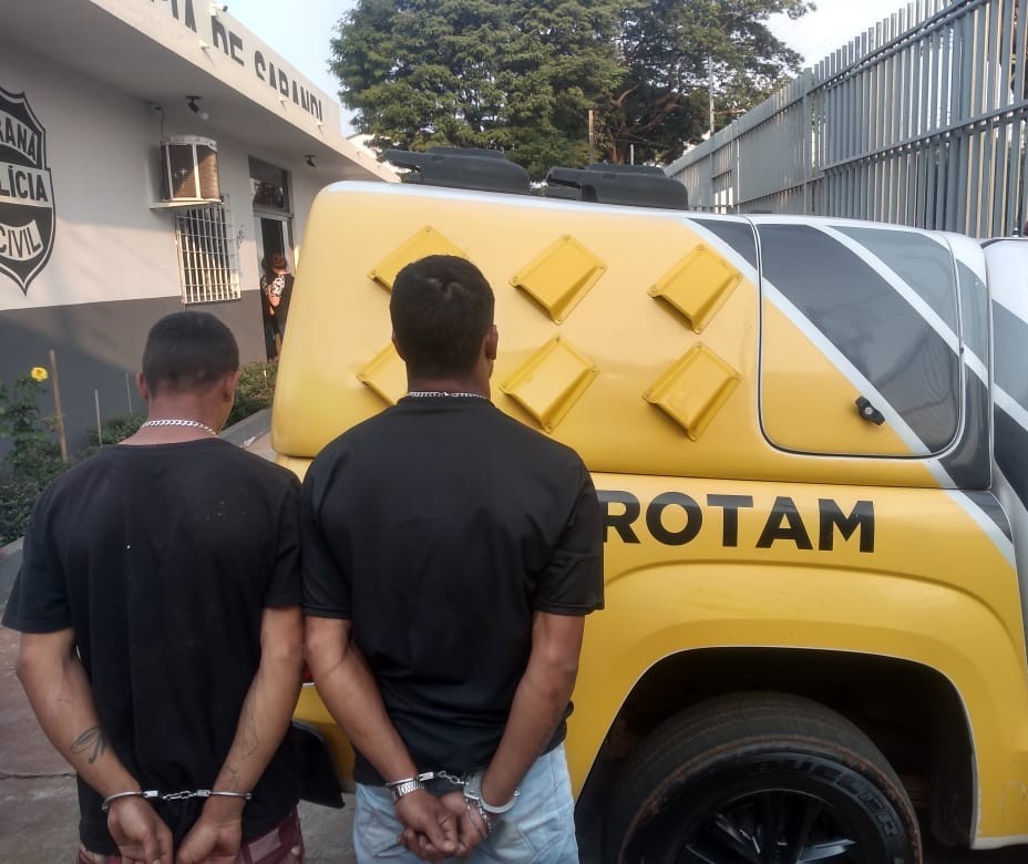 Homem e adolescente são detidos por receptação em Sarandi 