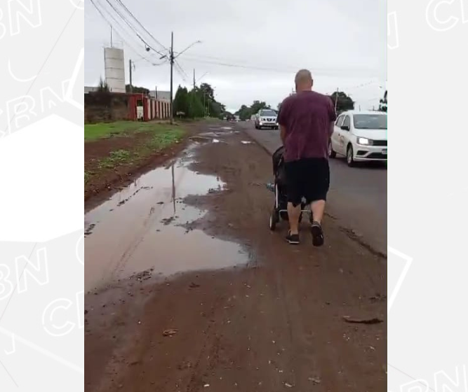 Moradores do Jardim Bertioga se arriscam no Contorno Sul para chegar à UBS do São Silvestre