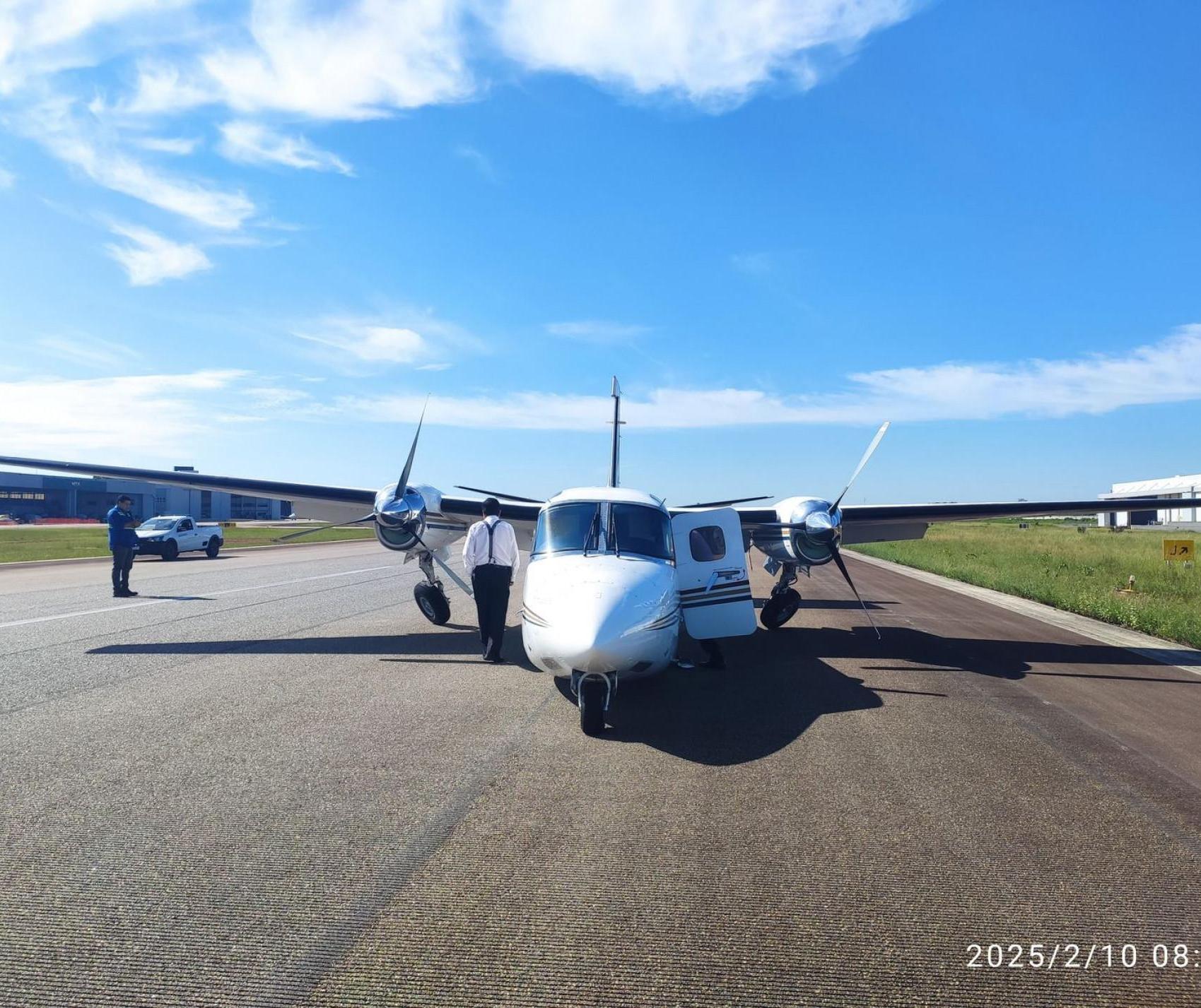 Avião com empresário de Maringá faz pouso “de barriga” em Sorocaba