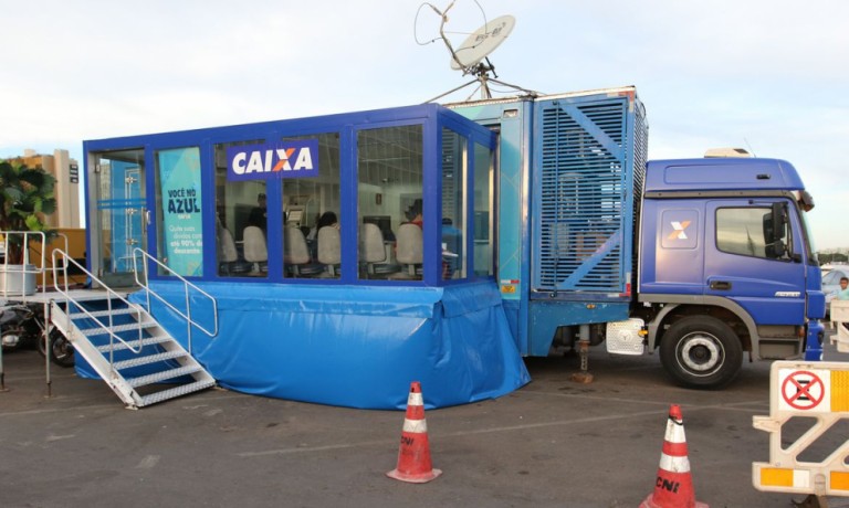 Caminhão da Caixa para renegociar dívidas estará em Maringá