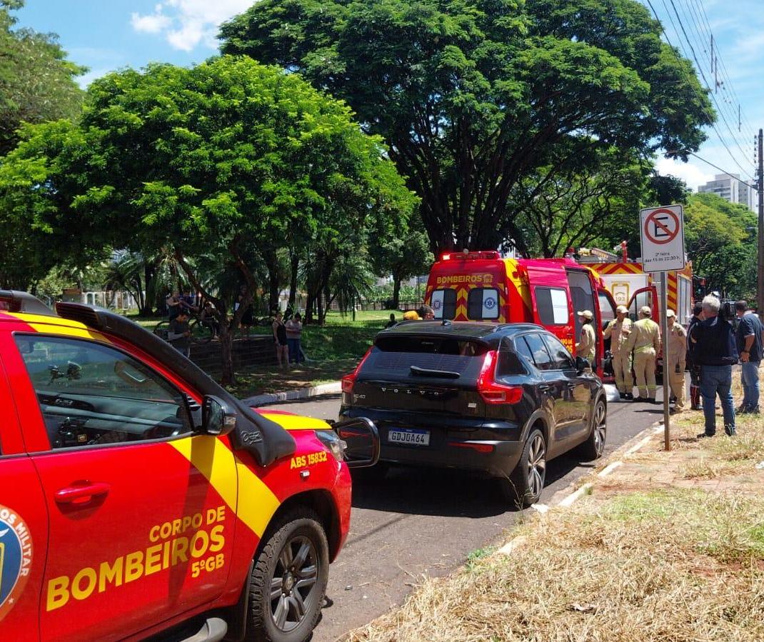 Prestador de serviço é atacado por cães pitbull em Maringá