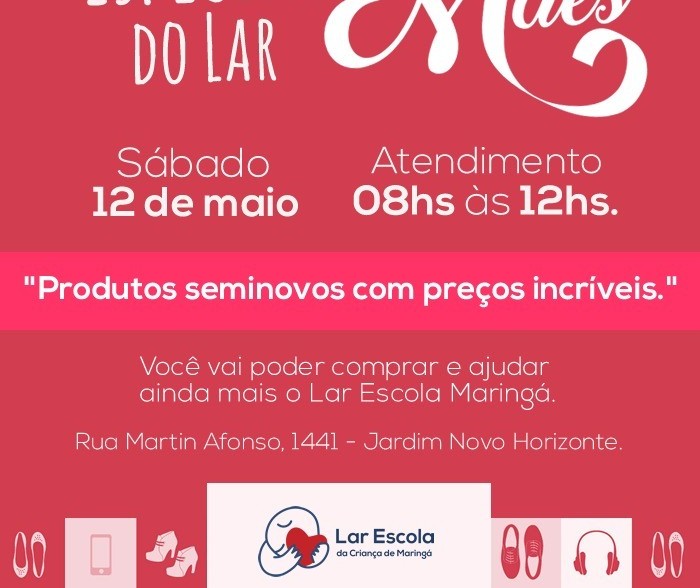 Lar Escola realiza bazar especial