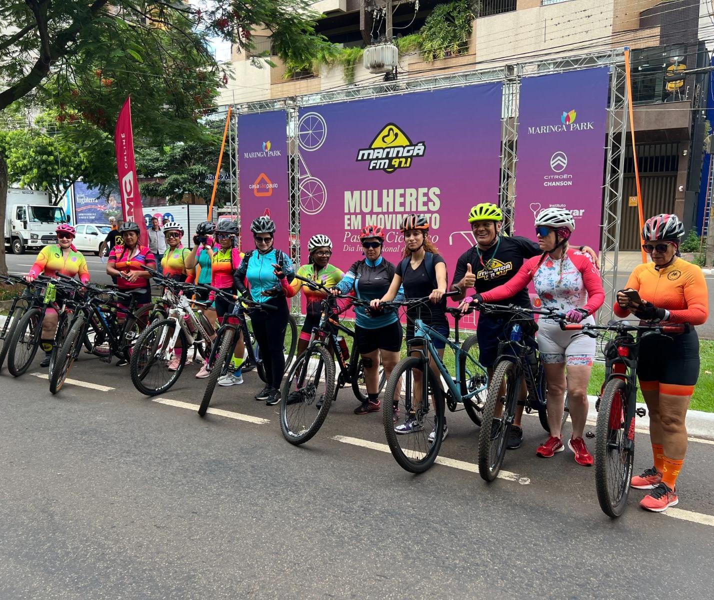 Maringá FM promove passeio ciclístico neste domingo