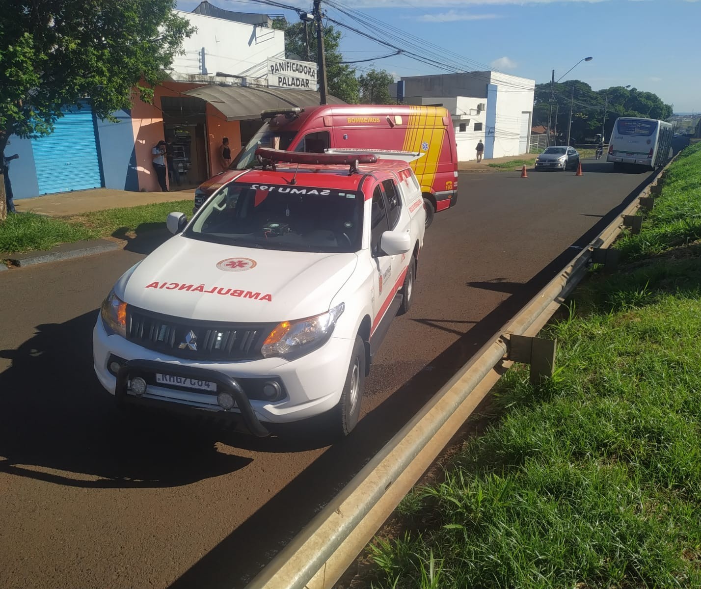 Homem fica gravemente ferido ao ser atropelado por ônibus em Maringá
