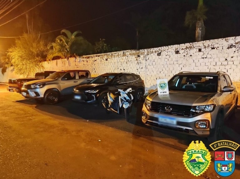 Polícia Militar prende quadrilha que furtava veículos em Maringá e região