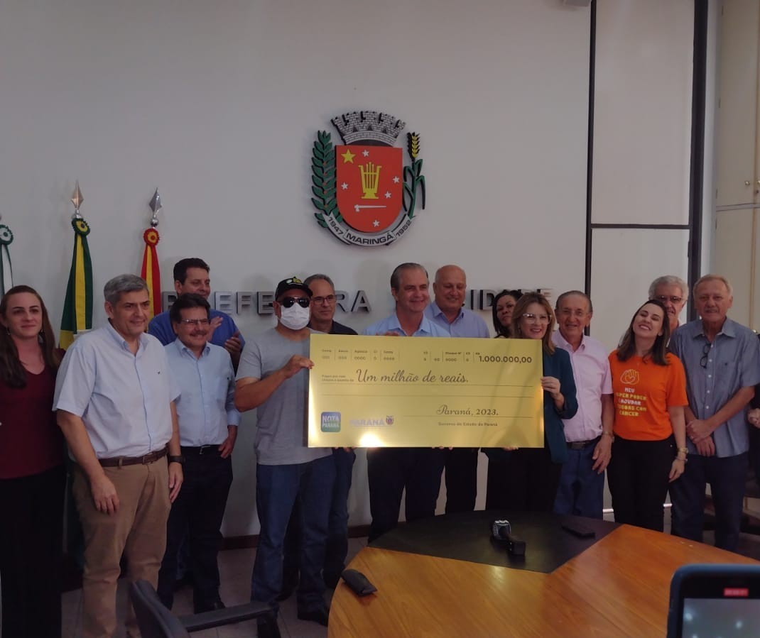 "Quase chorei" disse novo milionário de Maringá pelo programa Nota Paraná
