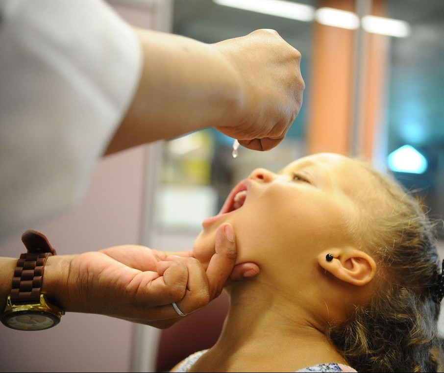 Dia 'D' da vacina contra sarampo e poliomielite