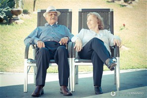 Pioneiro maringaense com 100 anos oficializa união no religioso com companheira de 79 anos