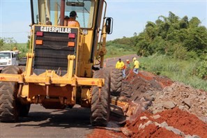 Obras emergenciais continuam em 16 rodovias estaduais da região Noroeste