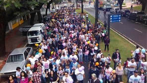 Cristãos pedem bênçãos para Maringá durante Marcha para Jesus