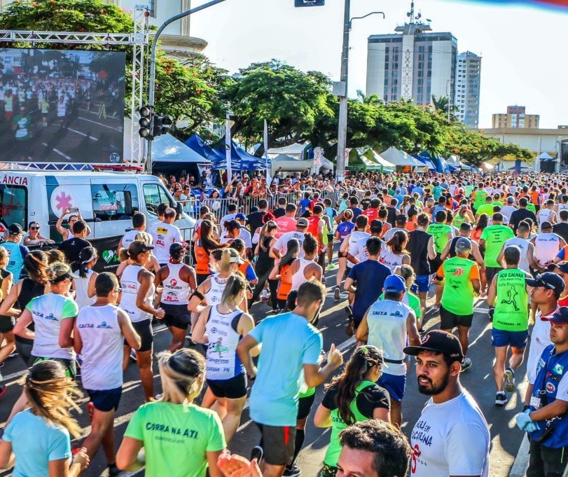 Tradicional competição conta com 1,8 mil atletas para corrida de rua em Apucarana