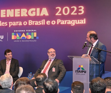 Ministro de Minas e Energia destaca papel de Itaipu na transição energética durante Fórum de Energia 2023