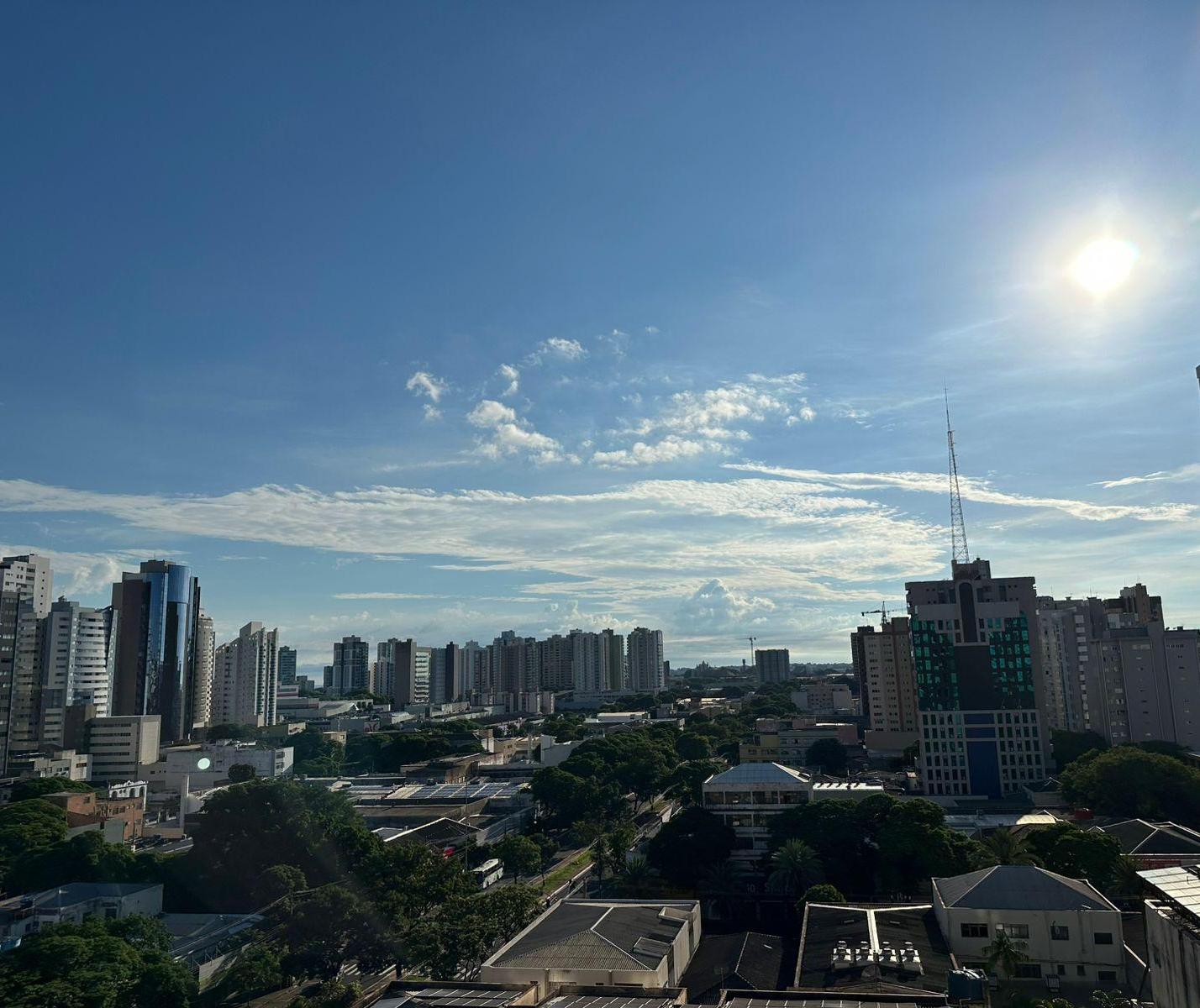 Máxima pode chegar a 32° C em Maringá, com sensação de 35° C