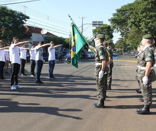 Juramento à bandeira nacional será em 18 de outubro