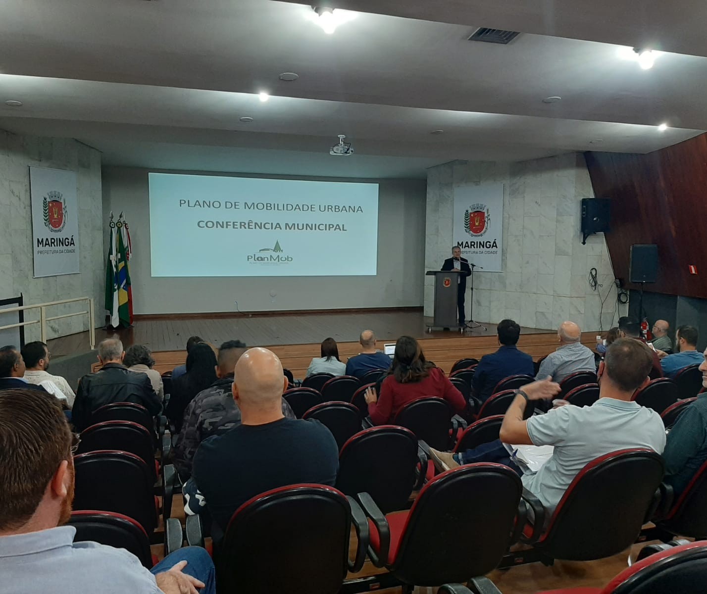 Conferência marca a apresentação do Plano de Mobilidade Urbana de Maringá