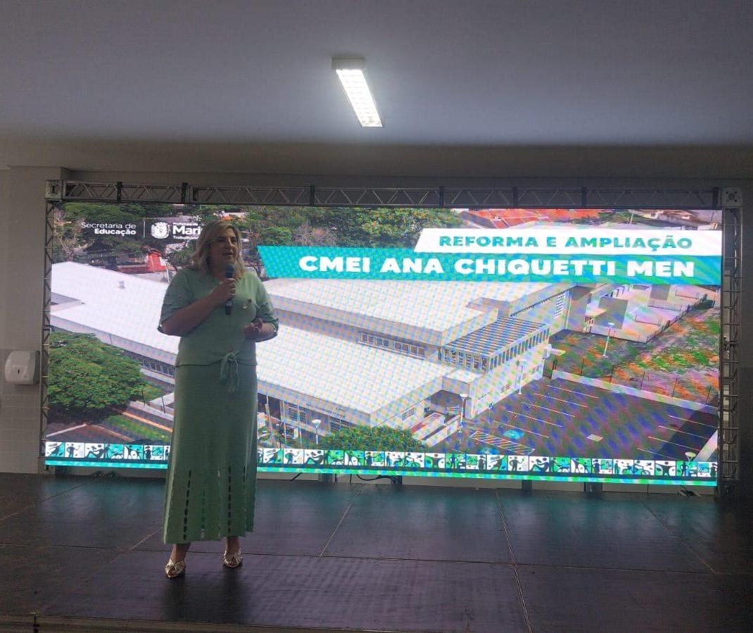 Seduc entrega nova reforma e ampliação de Cmei