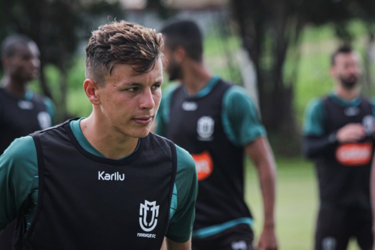 Maringá FC acerta empréstimo do atacante Matheus Moraes junto ao Santos