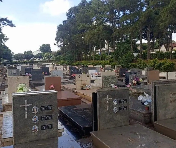 Criminosos furtam peças de 200 túmulos; um deles foi preso em flagrante