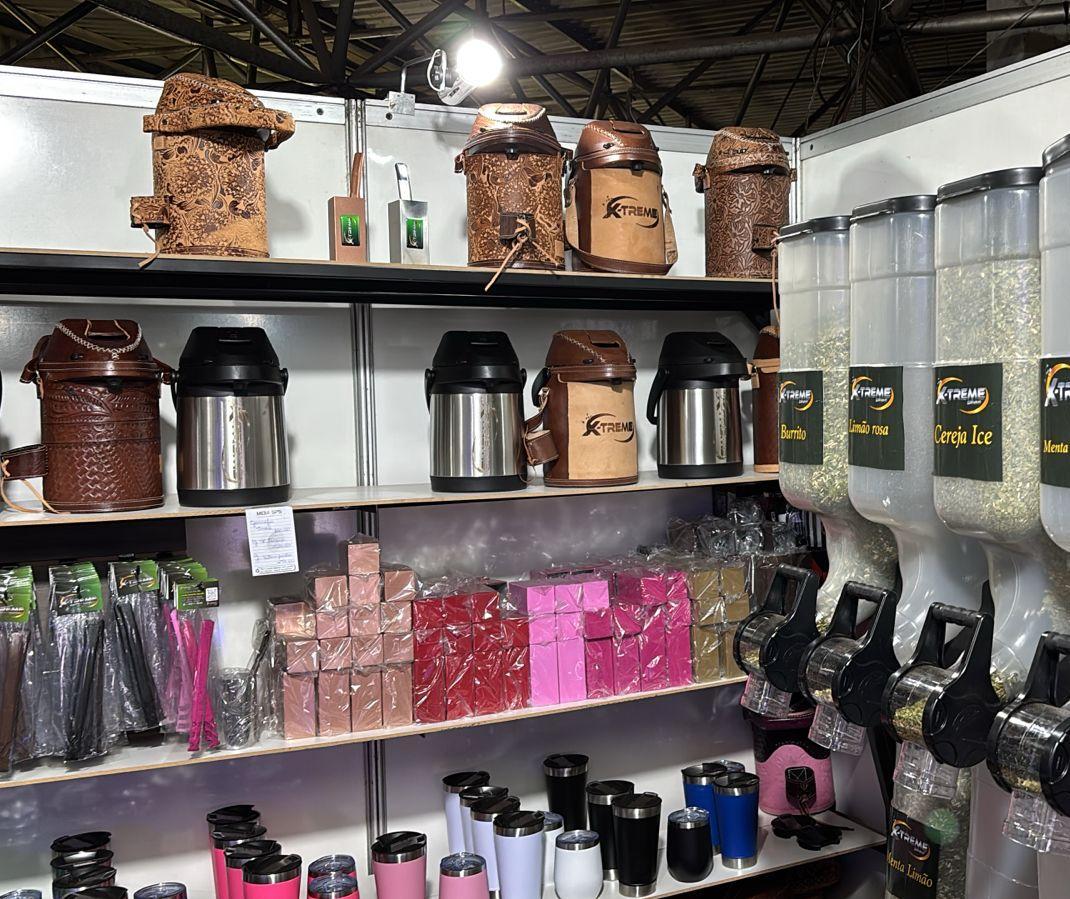 Erva de tererê sabor limão rosa faz sucesso na Expo