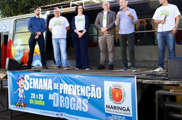 Semana de prevenção às drogas terá ações online em Maringá
