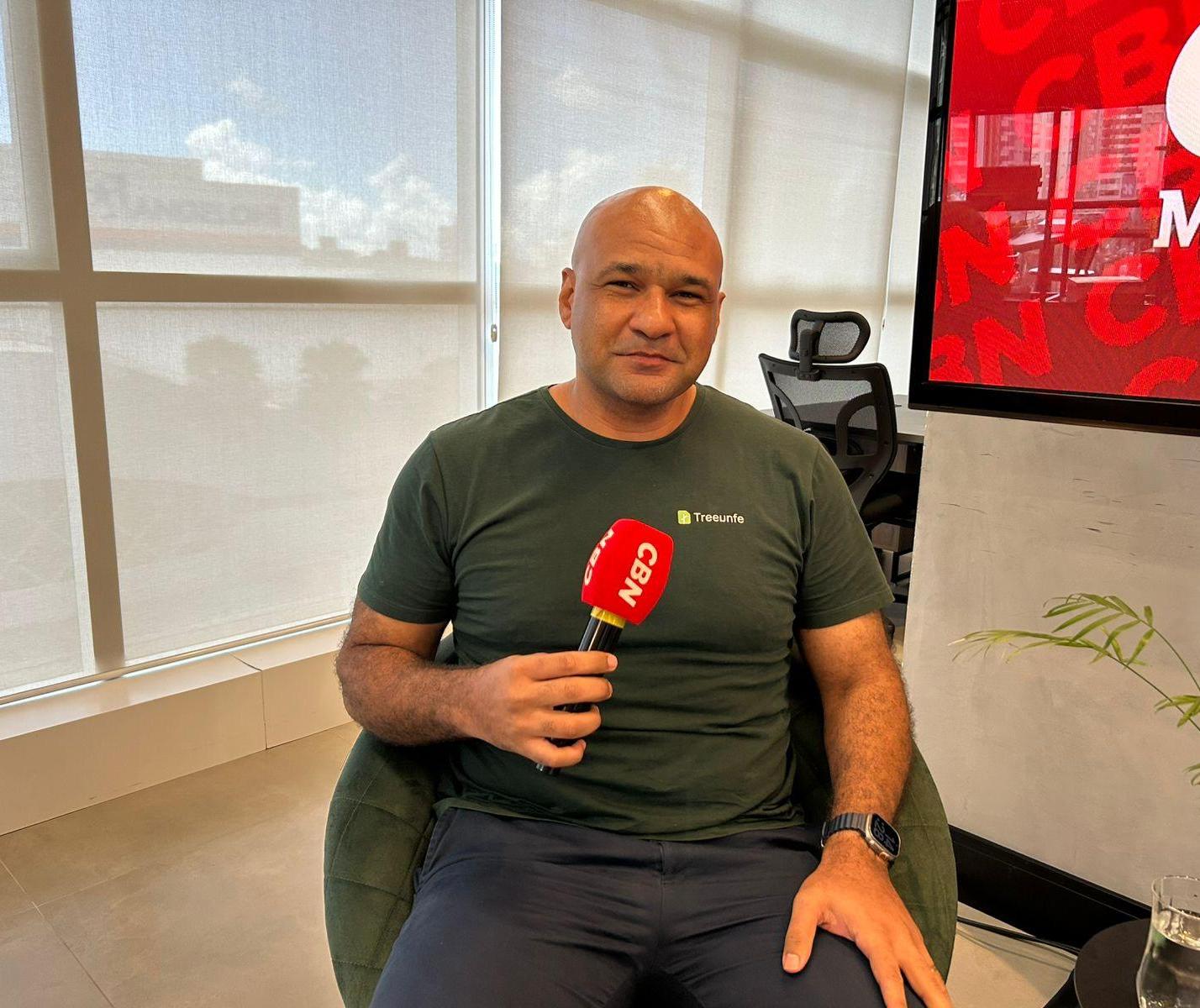 “Eu quero estar sempre do lado de quem vende lenço”, diz fundador da Treeunfe