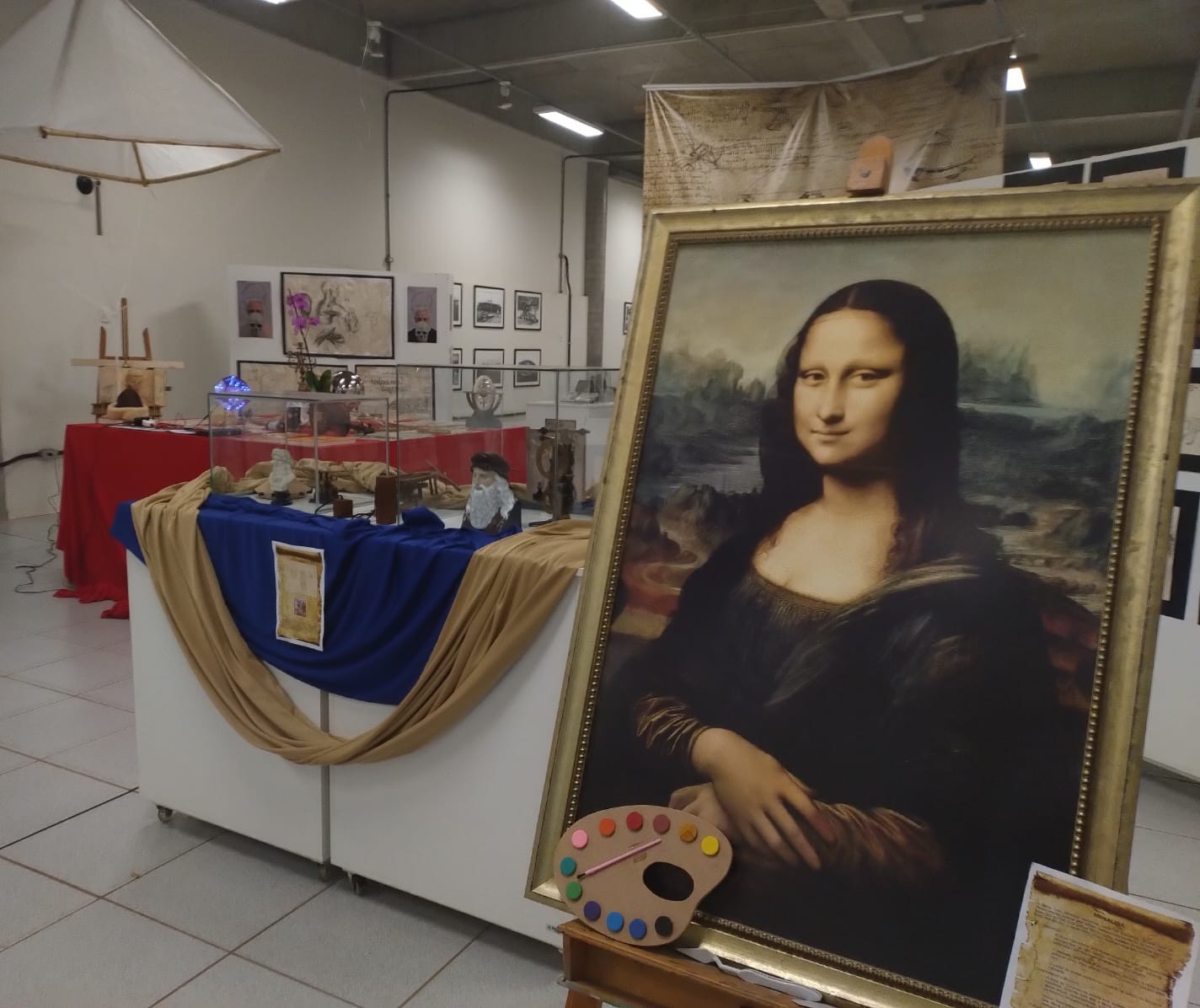 UEM tem exposição sobre Leonardo Da Vinci