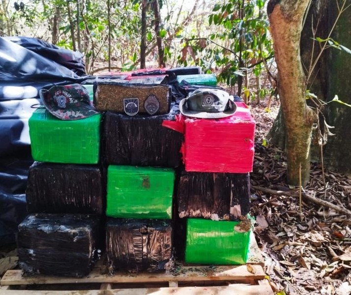 Polícia Ambiental de Umuarama apreende quase 1 tonelada de maconha