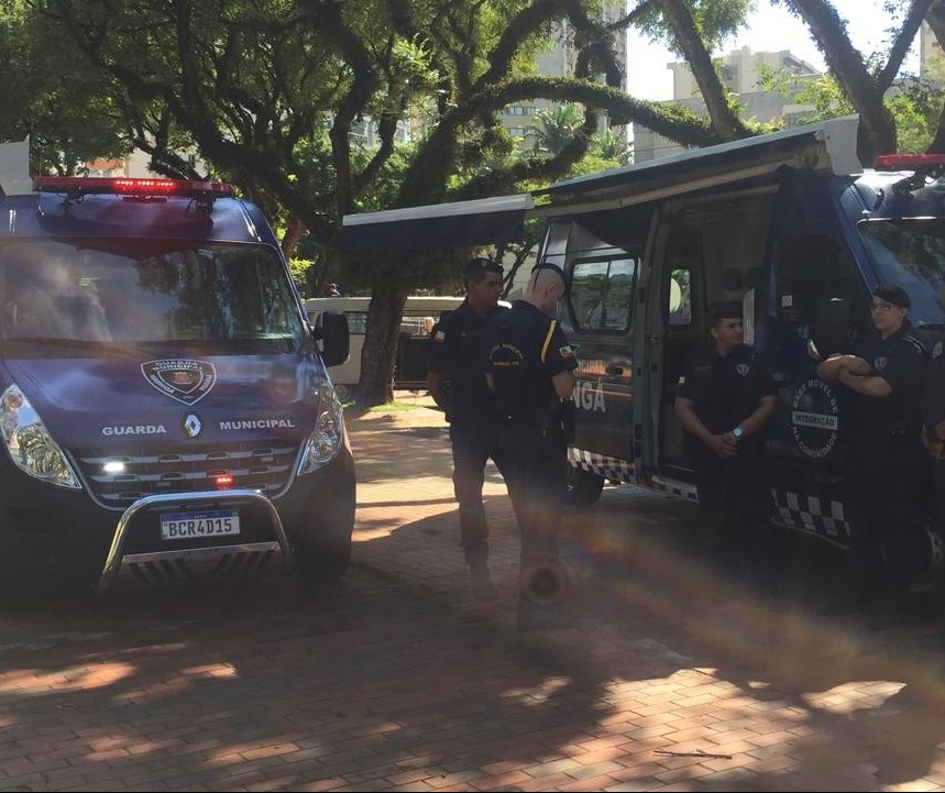 Módulos móveis da Guarda Municipal estão em funcionamento em Maringá