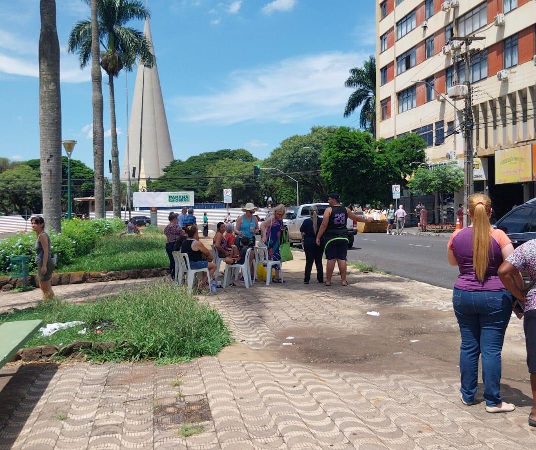 Maria Tereza é interditado por segurança após colapso de pilar em loja do térreo