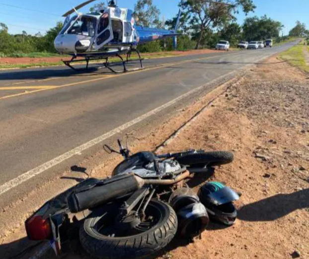 Motociclista fica em estado gravíssimo em acidente na PR-542
