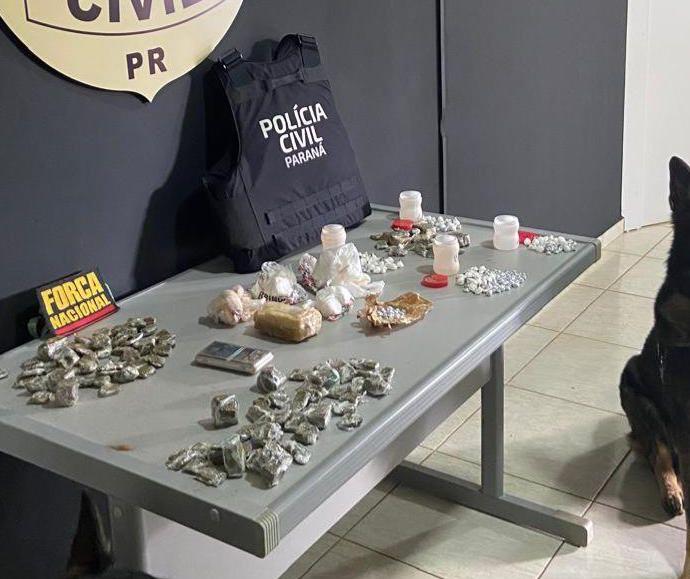 Operação prende seis pessoas e apreende cocaína e maconha